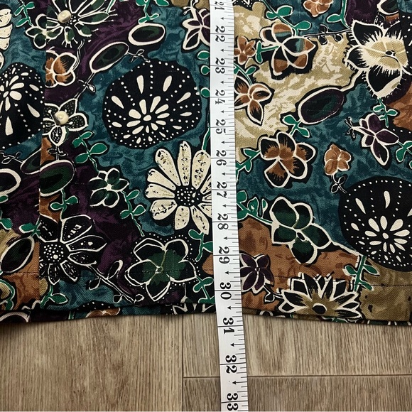 Campia Pure Silk Multicolor button down shirt groovy island tropical men’s mediu - Picture 4 of 6